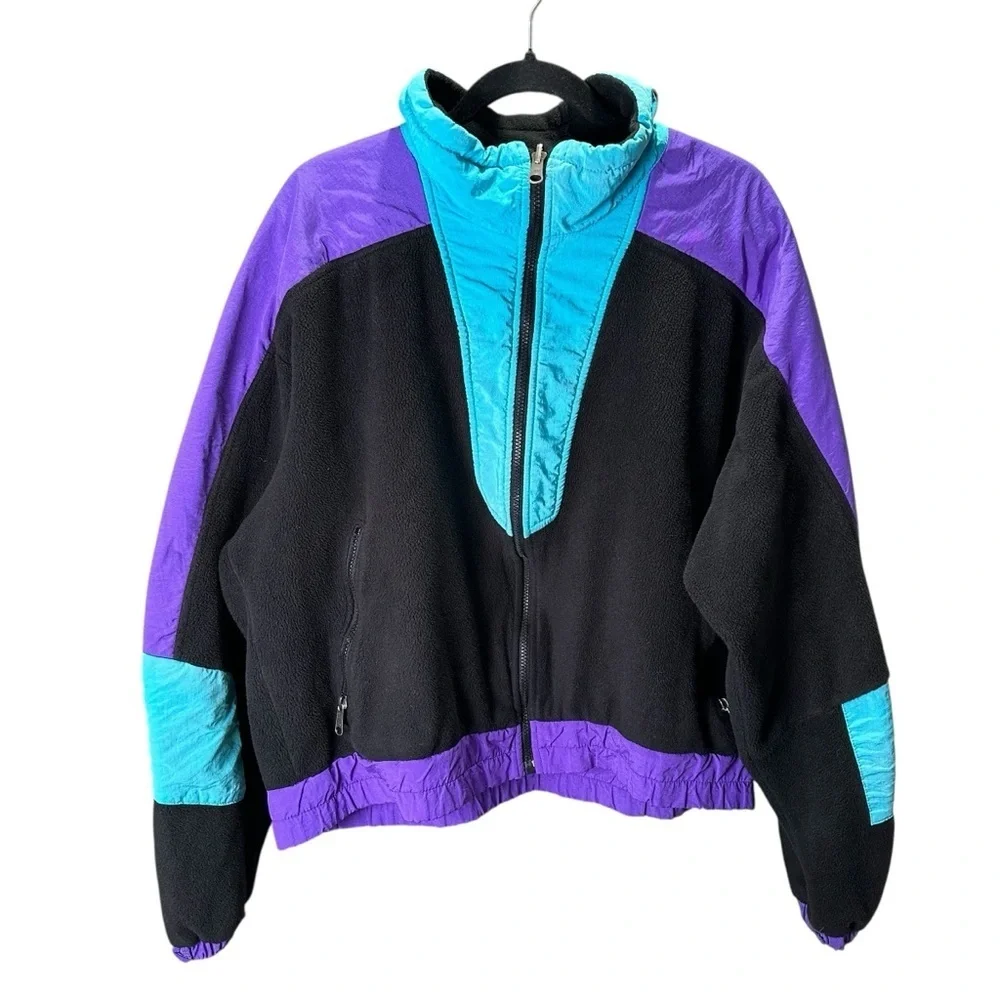 The North Face Vintage 90’s Men’s XL Black extreme-Z Fleece Jacket Coat